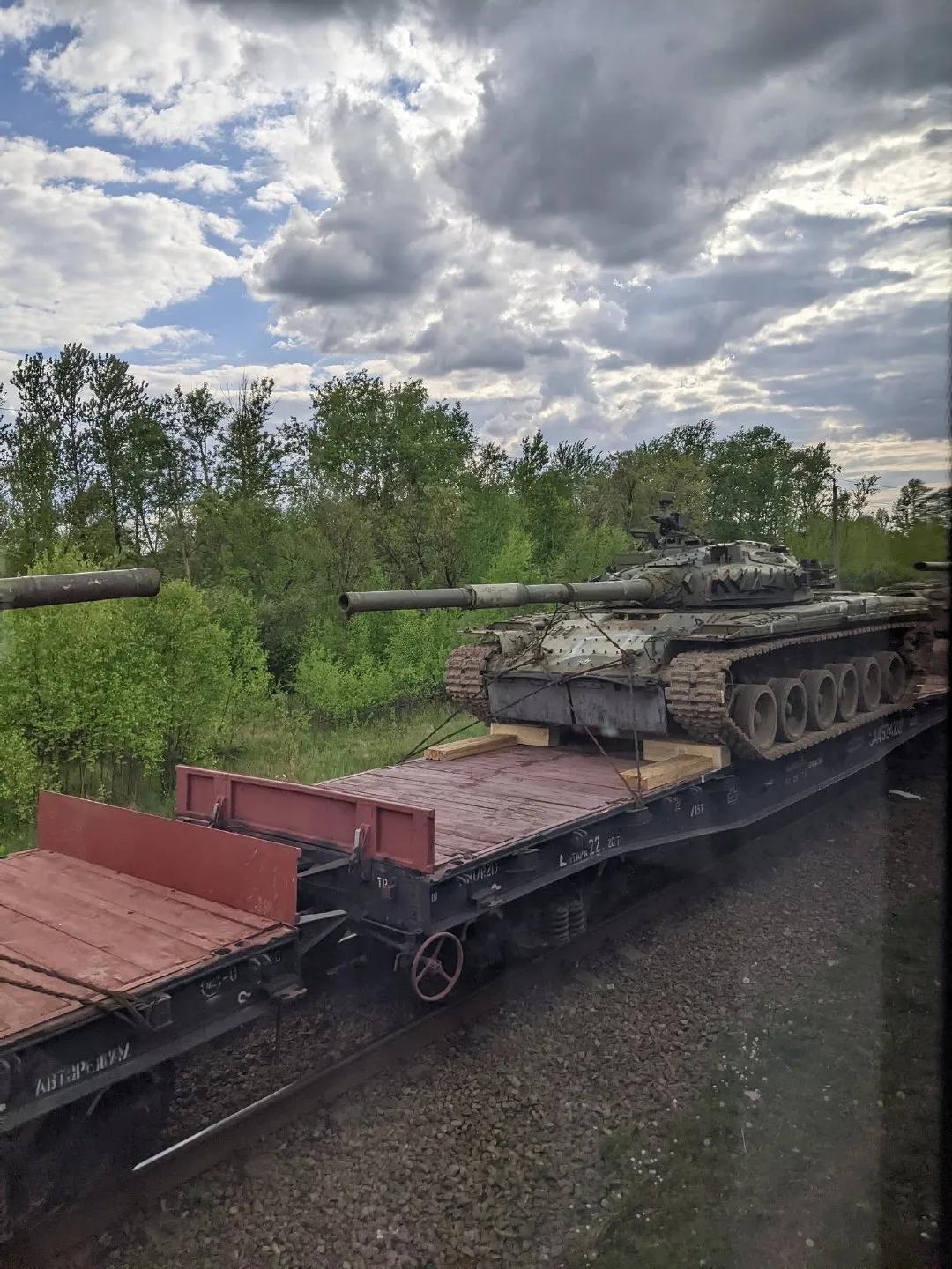 俄乌战场各型号坦克战损率,俄军战场坦克损耗