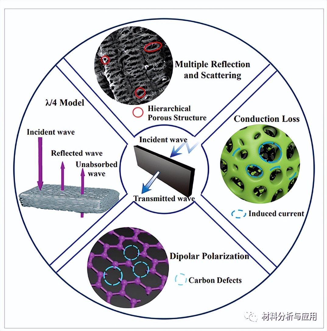 西安建大：废弃稻壳制备鳄鱼皮状多孔碳，用于高性能微波吸收
