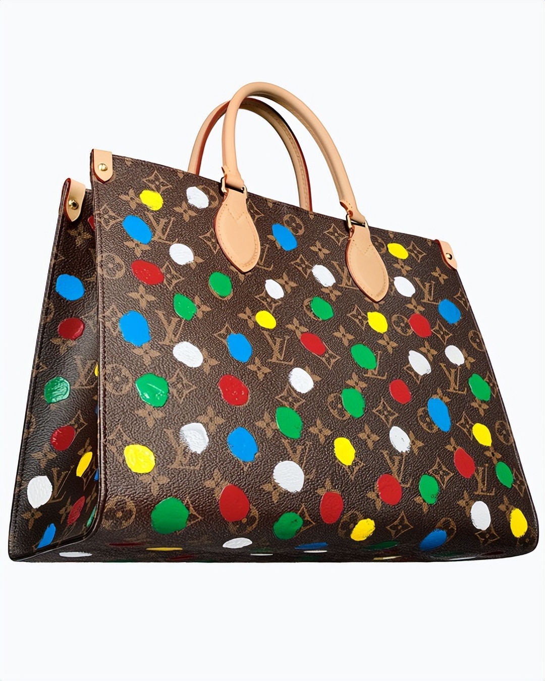 louisvuitton新包,lv联名草间波点包