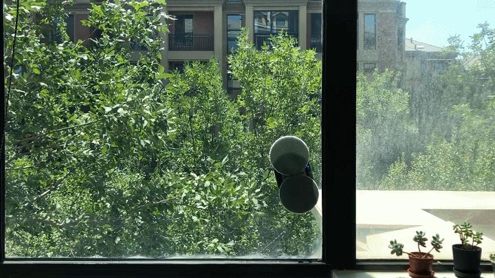 擦窗机器人沉浸式擦窗,擦窗机器人小窗户测评