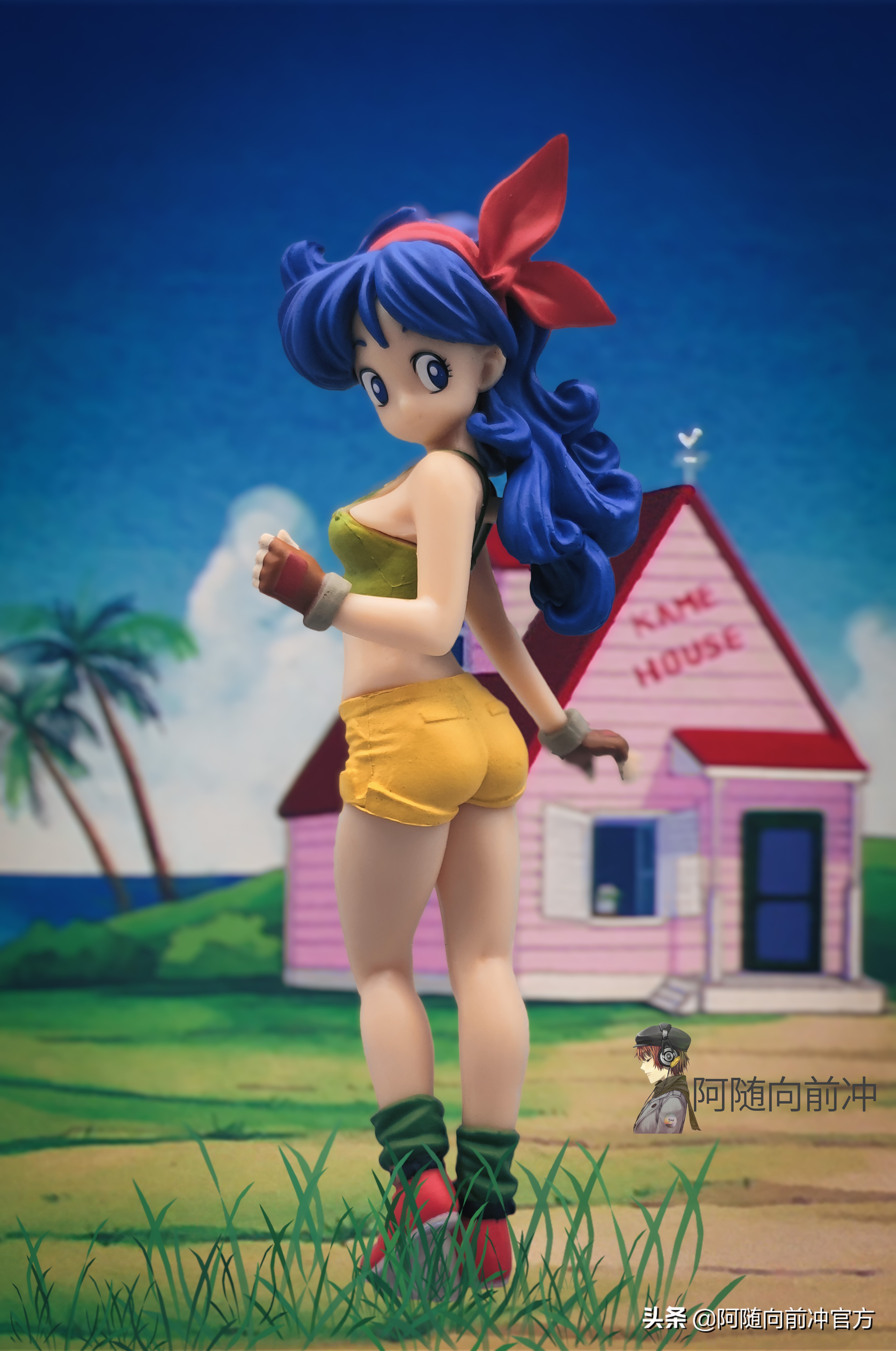 龙珠手办兰琪闪耀图,七龙珠金发版兰琪手办开箱