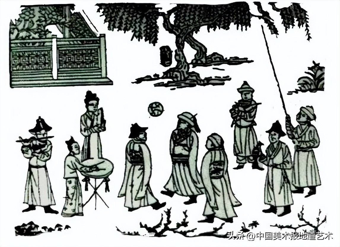 宋代的足球是什么样,宋朝的足球