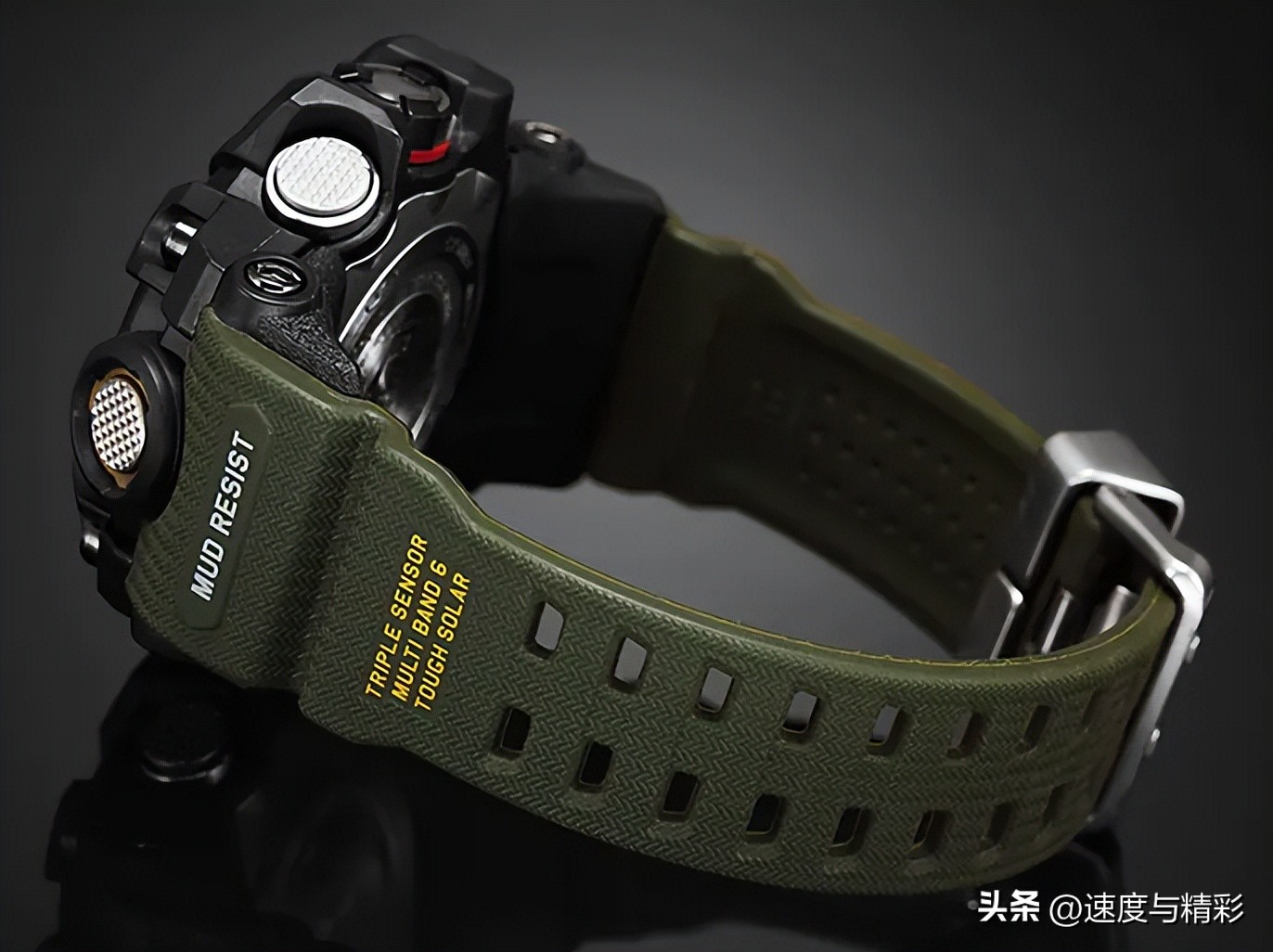 十大优秀户外运动手表推荐（五）卡西欧G-SHOCK泥王【GWG-1000】