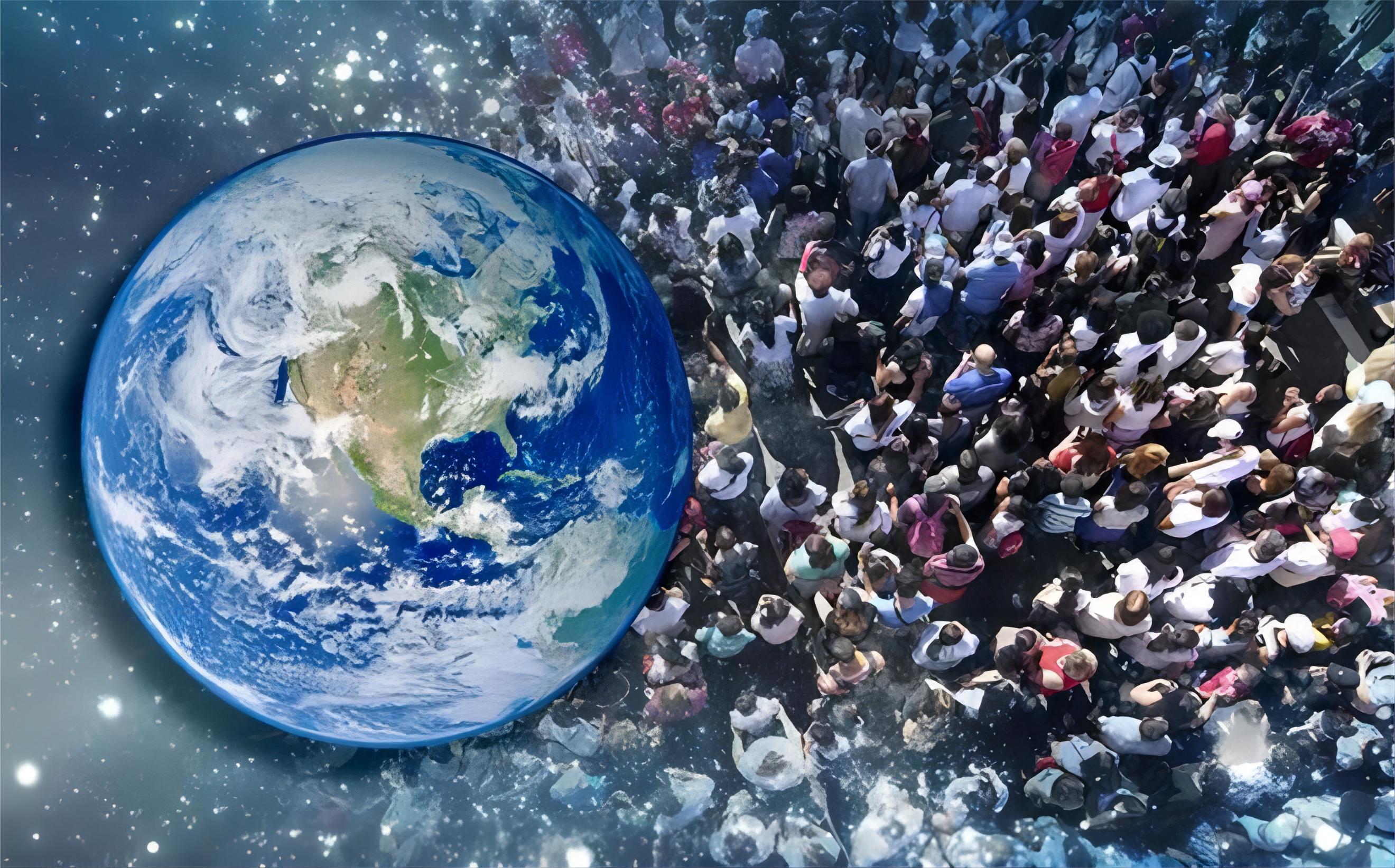 地球人口越来越多会不会走向灭亡,未来地球人口过多会出现什么