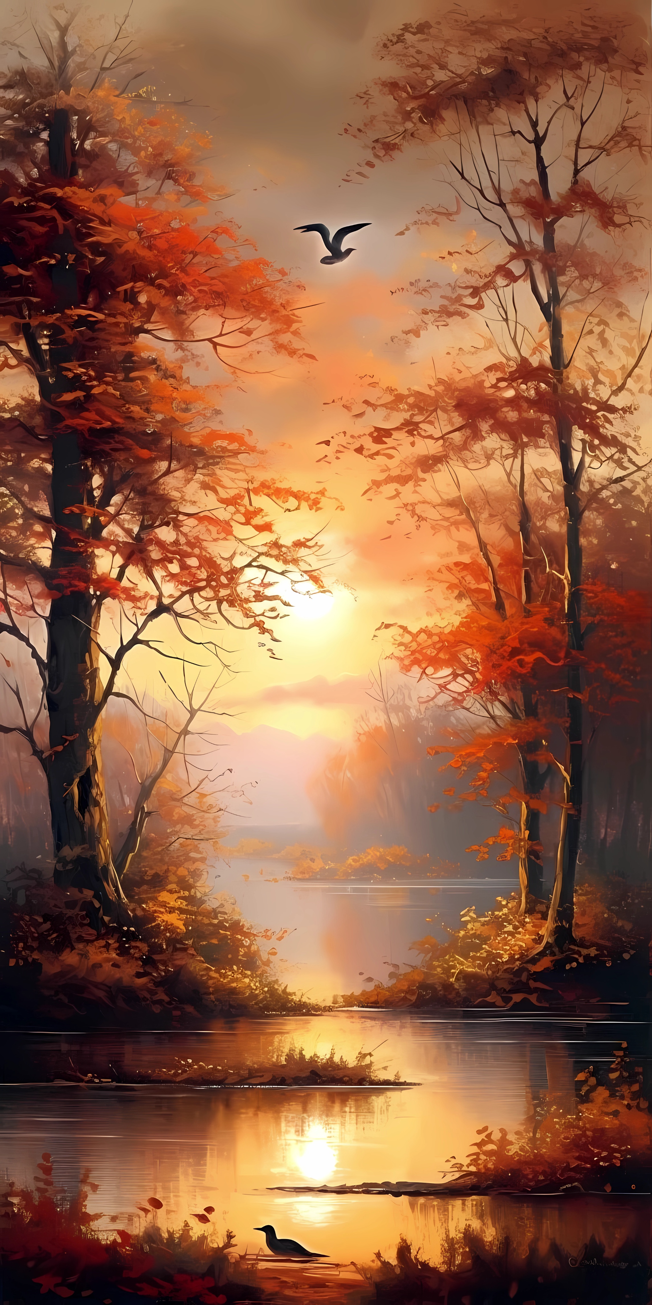 春天最美诗句手机壁纸图片,绝美风景手机壁纸好有意境啊