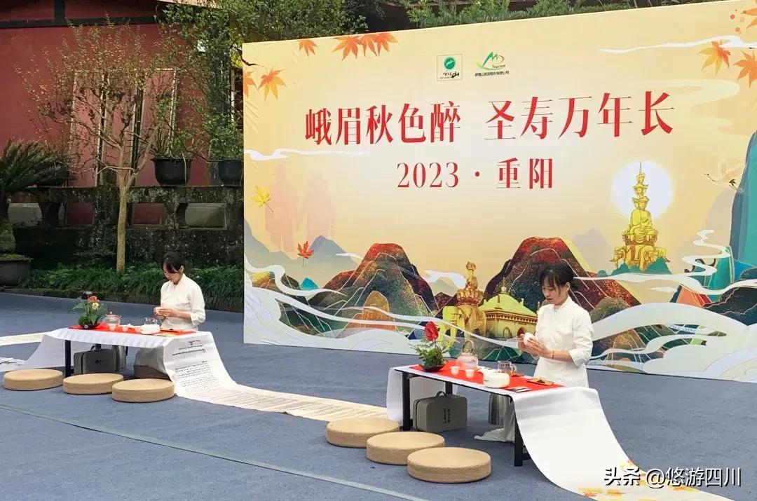 圣寿峨眉庆重阳,雪芽飘香万年长