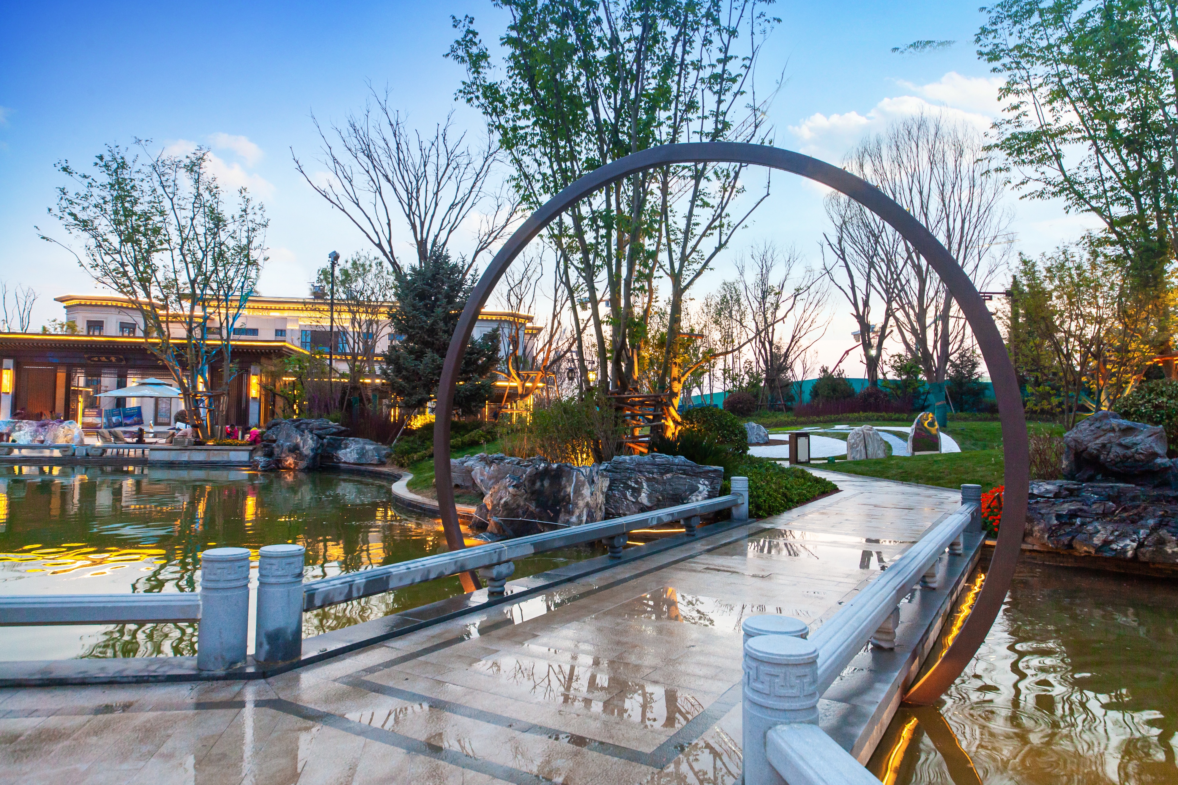 恒大园林景观是什么风格,恒大中式园林和欧式园林