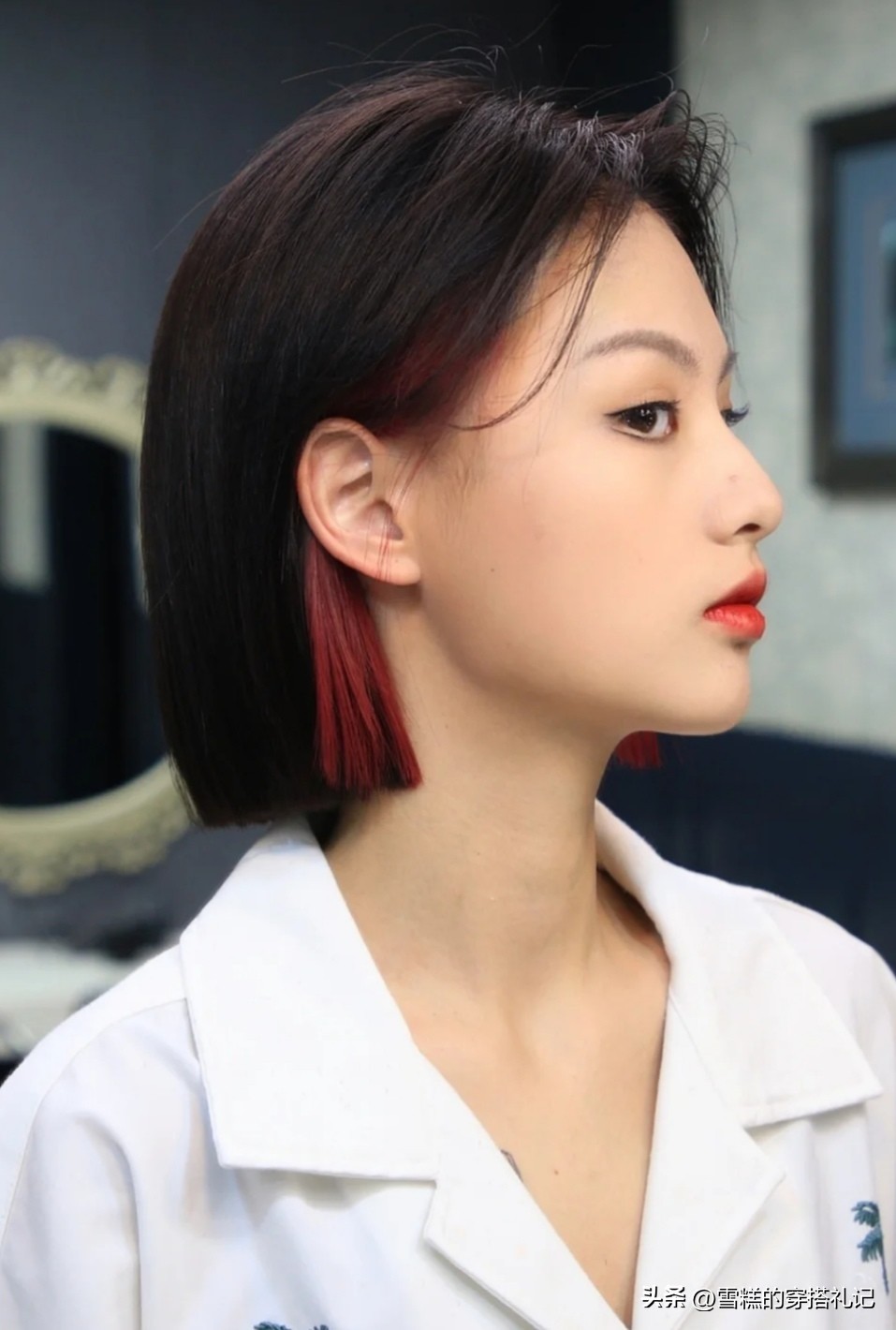 今年最火减龄易打理发型,现在女生流行一刀切短发型