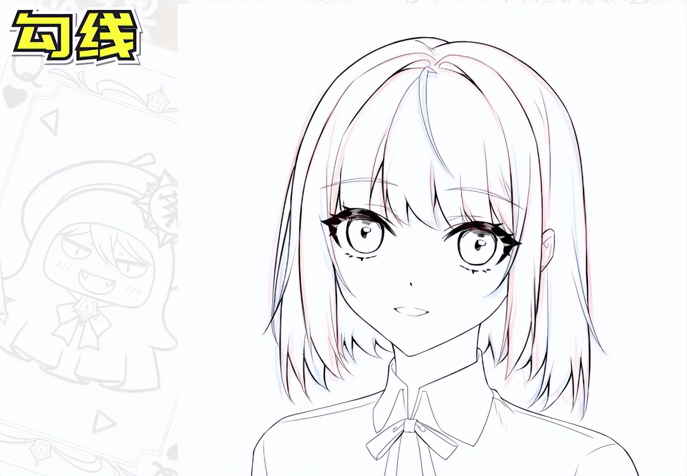 二次元男生头发画法,如何画出二次元人物头发