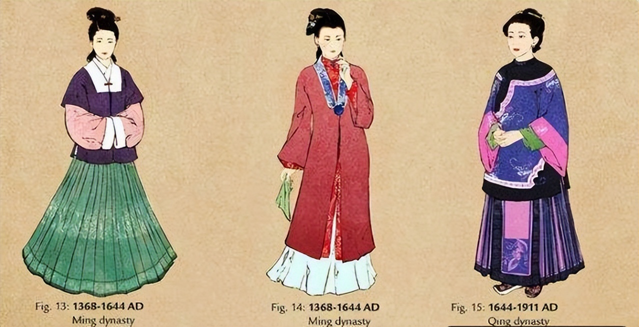 古代明朝服饰发展历程,明朝服饰和宋朝服饰