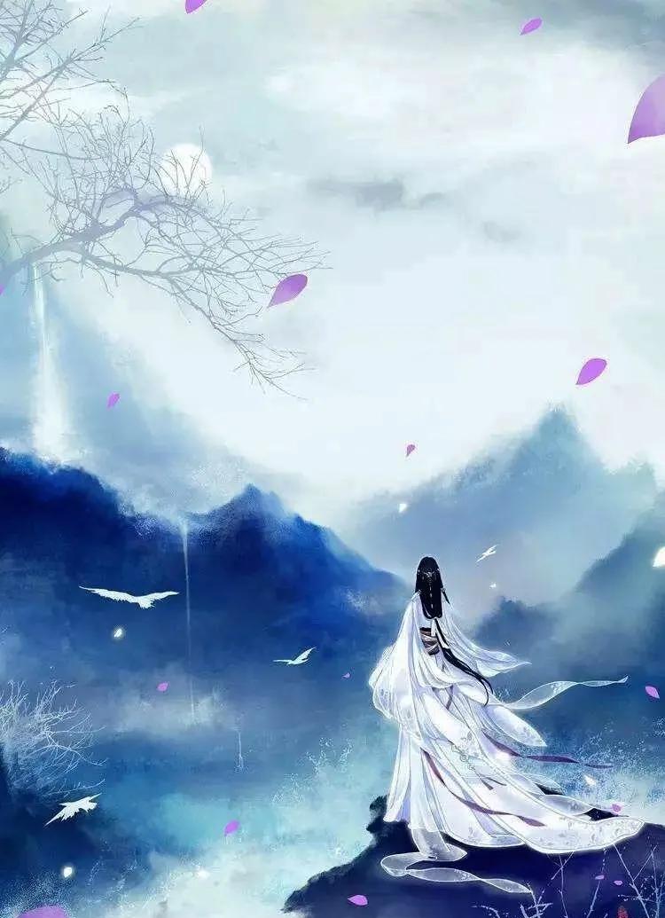 古风意境图素描,古风意境图片唯美大图高清