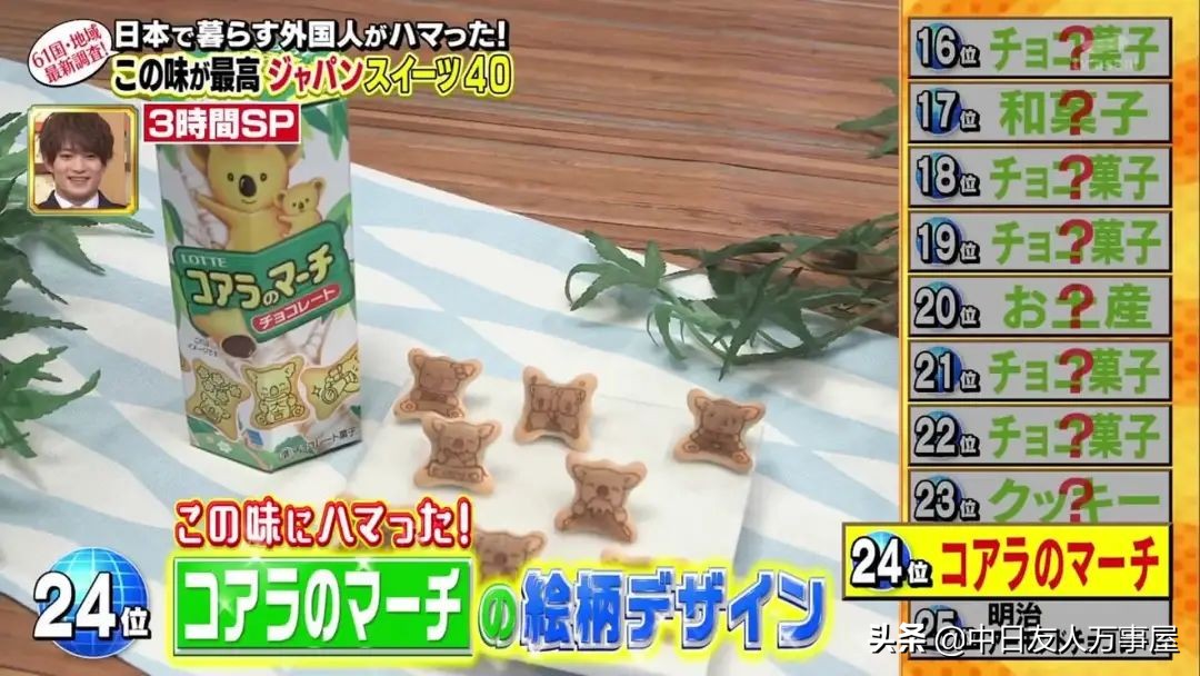 日综请了五百多位居日歪果仁票选最喜欢的零食TOP40