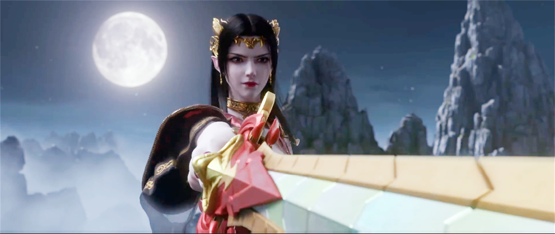 美杜莎女王改版,美杜莎女王变成人形原画