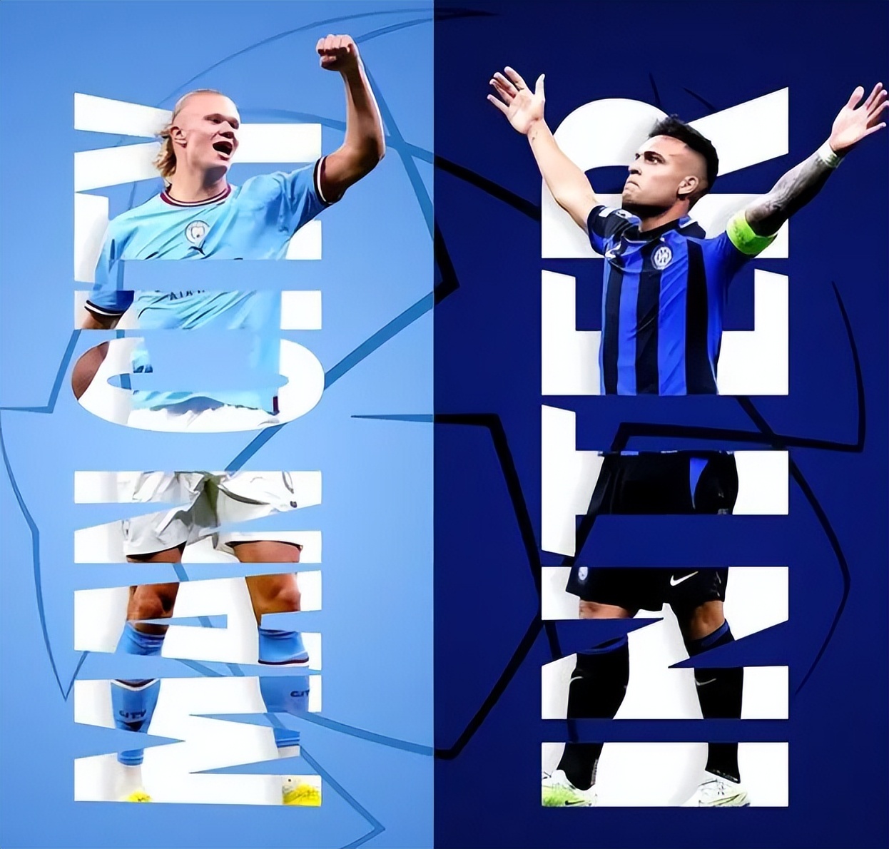 欧冠巅峰对决曼城4:3,劳塔罗欧冠决赛表现