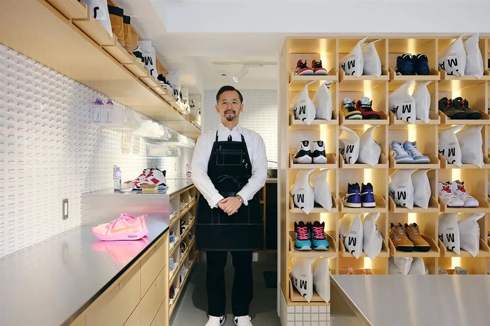 洛杉矶优质鞋护理品牌 JASON MARKK 在日本第一家旗舰店