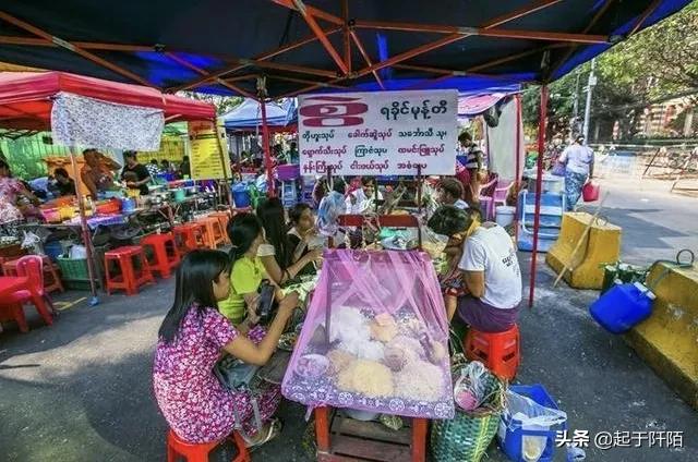 缅甸仰光真实现状夜景,走进缅甸正宗缅甸生活