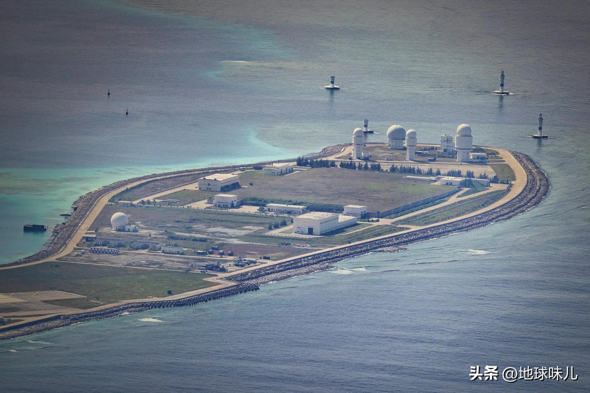 美济岛南海第一大岛发展潜力巨大,南沙群岛美济岛
