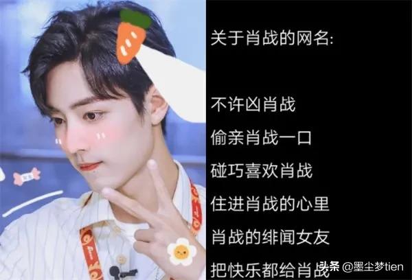 王一博肖战cp粉专属网名,带有爱豆名字的网名肖战