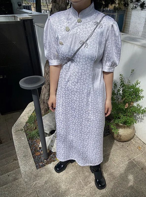 155微胖小个子连衣裙500多的,155微胖女生连衣裙2件套小碎花