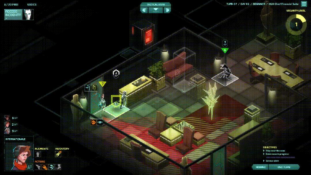 《隐形公司》：八年前出品的回合制潜行游戏教科书