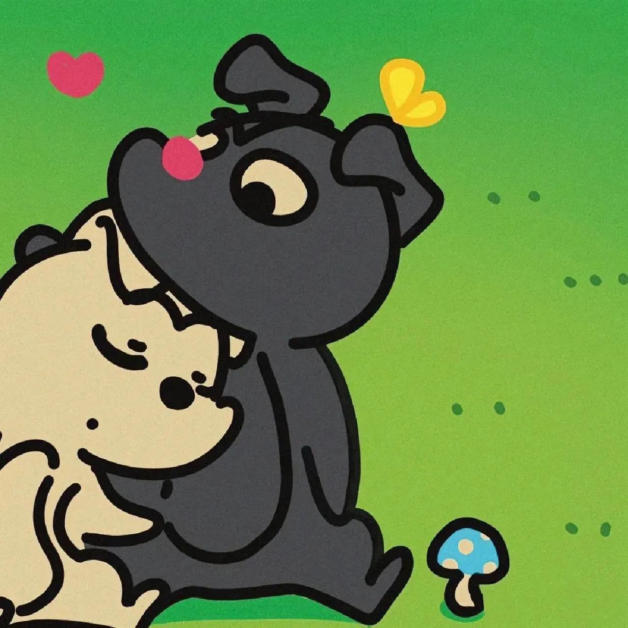 优质情侣头像你在我心里的位置,情侣头像希望你能遇到这样一个人