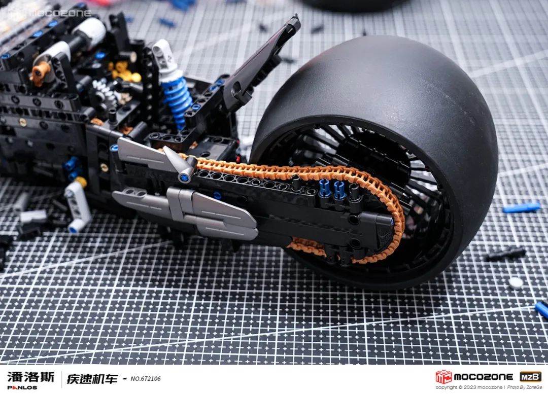 积木摩托车测评,纳扎雷摩托车积木测评