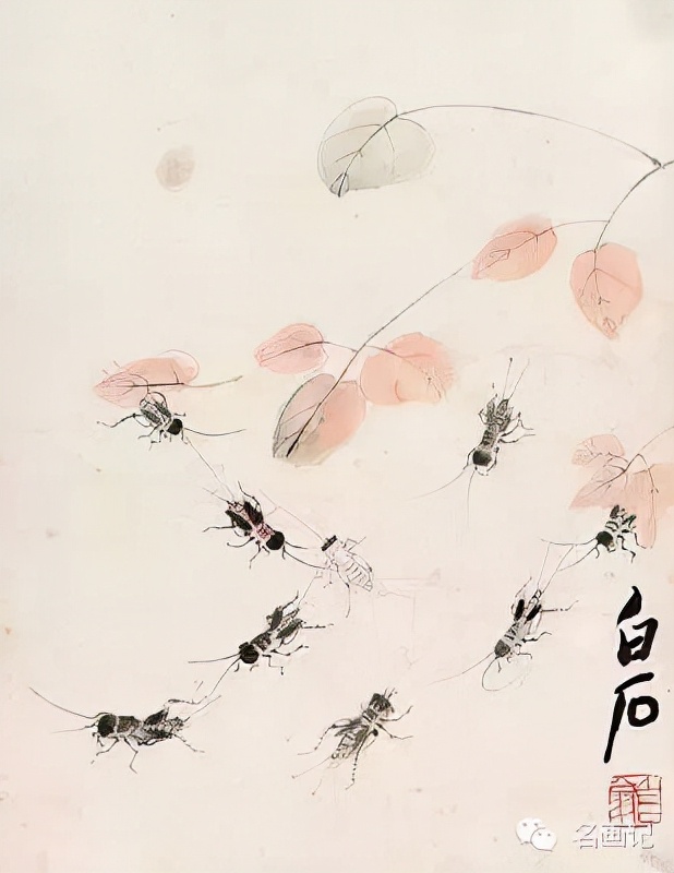 齐白石中国画艺术鉴赏,中国画齐白石作品