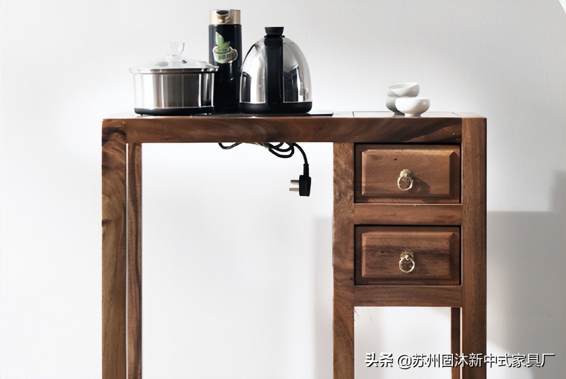 145平中式风格装修红木家具,145新中式三室二厅装修多少钱