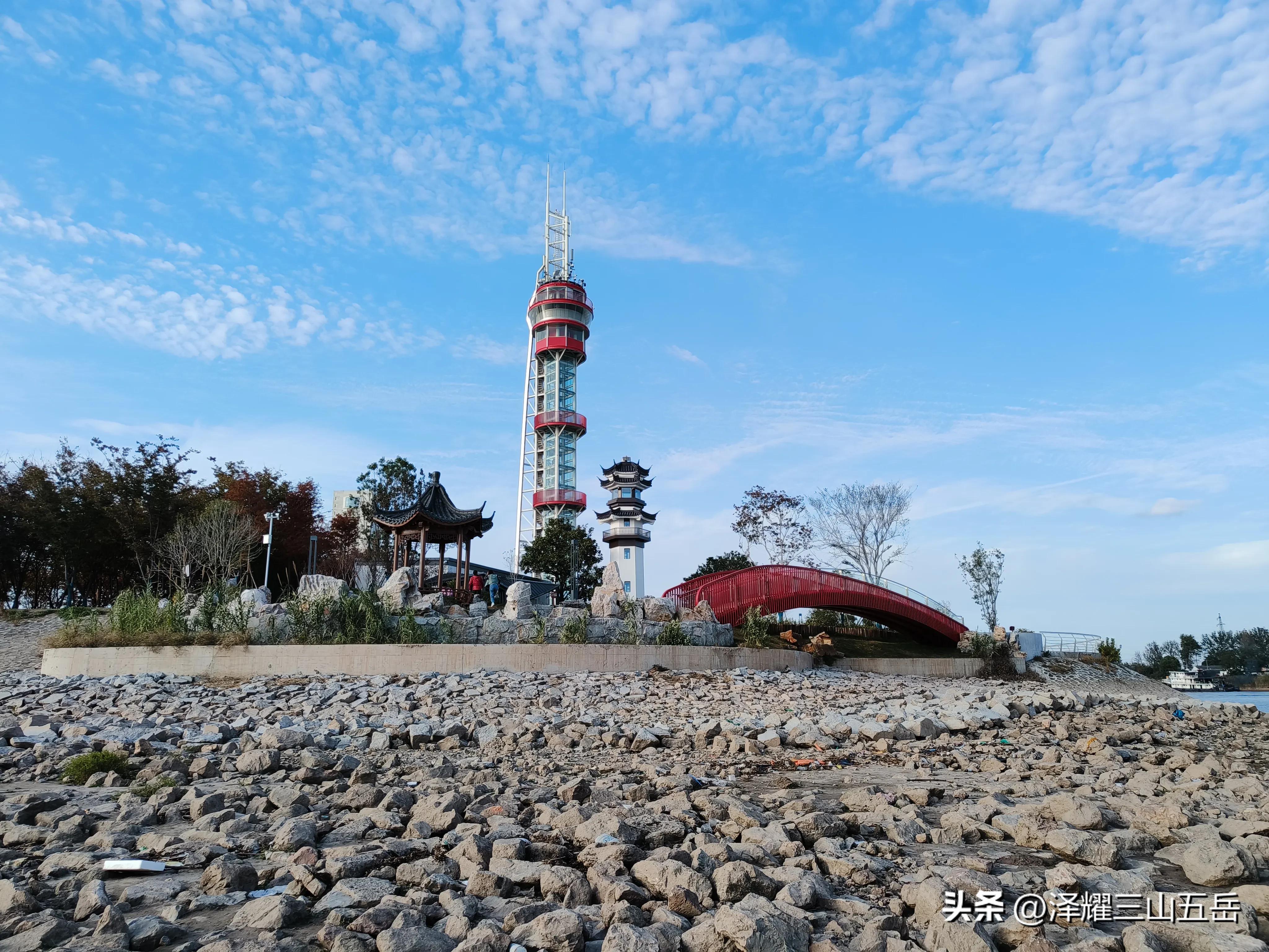 找寻都天庙炮台大概位置后参观六圩轮渡旧址公园之我见