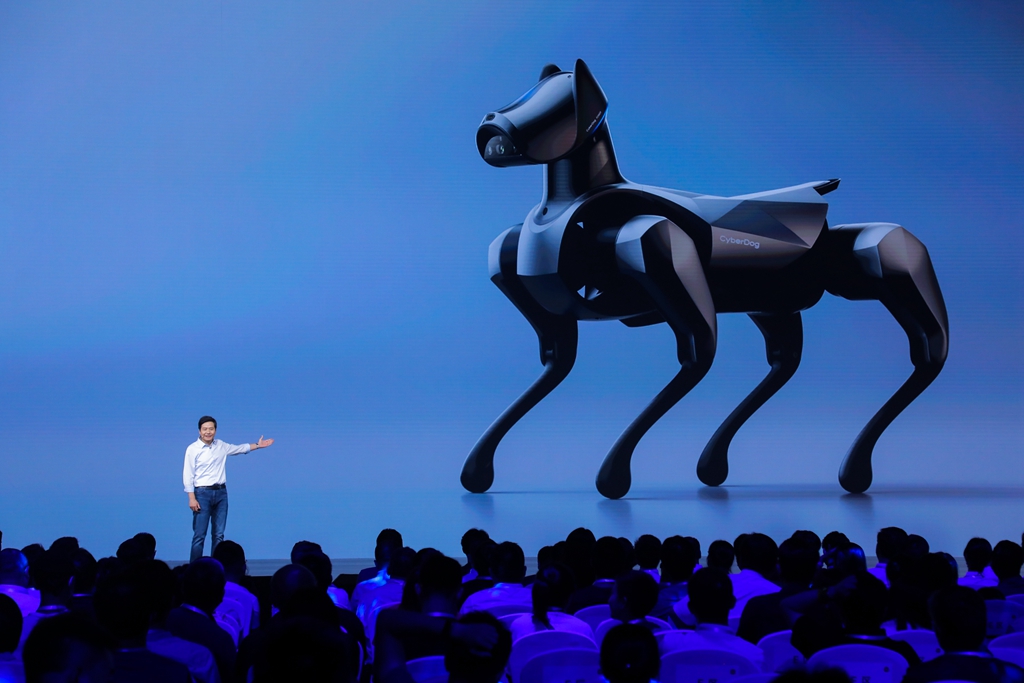 小米仿生机器狗有什么用,小米人形仿生机器人设备