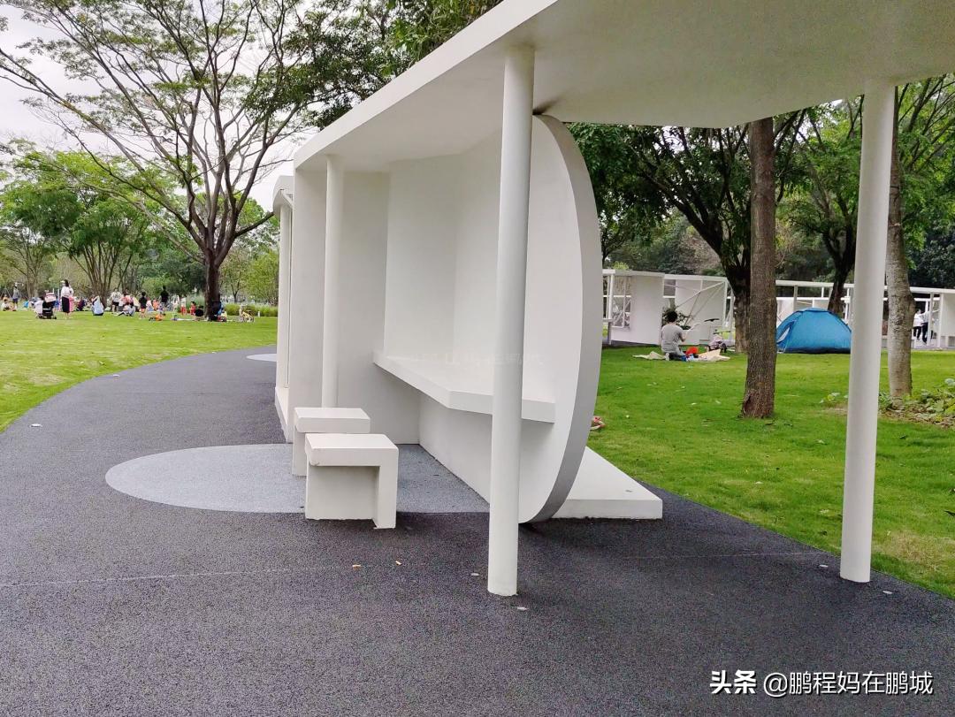 观澜最近翻新过的公园,龙华观澜中心公园