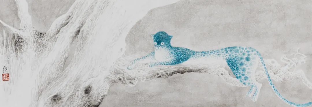 严谨细致的书法,水墨气韵生动的线描