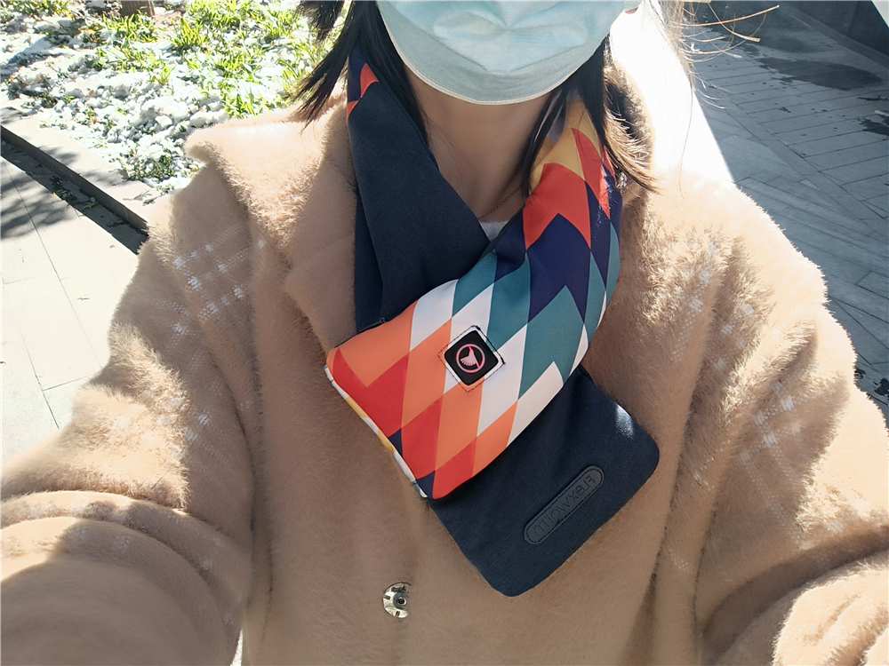 飞乐思发热围巾机能款,飞乐思智能发热围巾图片