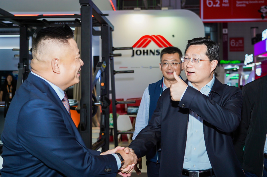 上海乔山健身器材有限公司车间,乔山健身器材上海有限公司