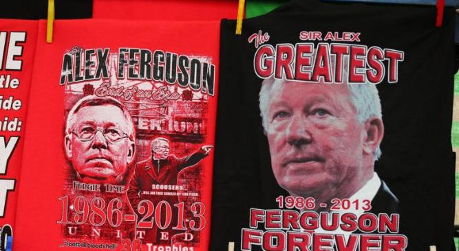 弗格森退役仪式,弗格森天下足球谢幕