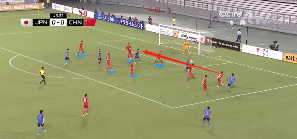 国足1:3惨败回放分析,国足0:1不敌日本图片