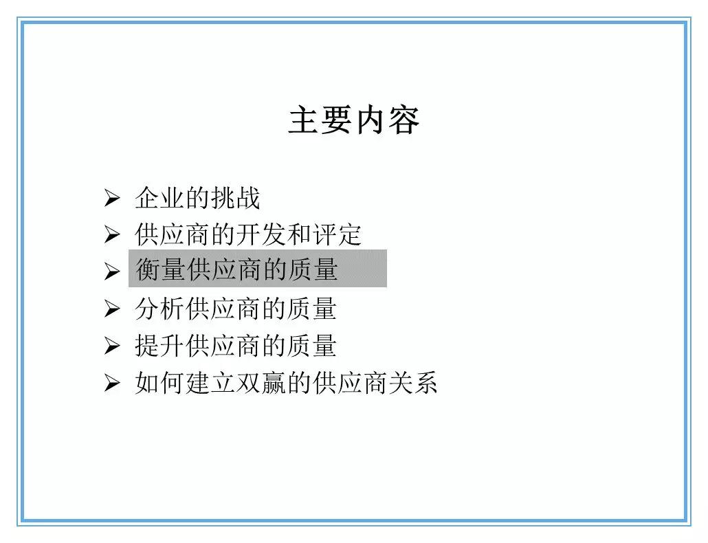 供应商质量管理258页ppt,供应商质量培训ppt