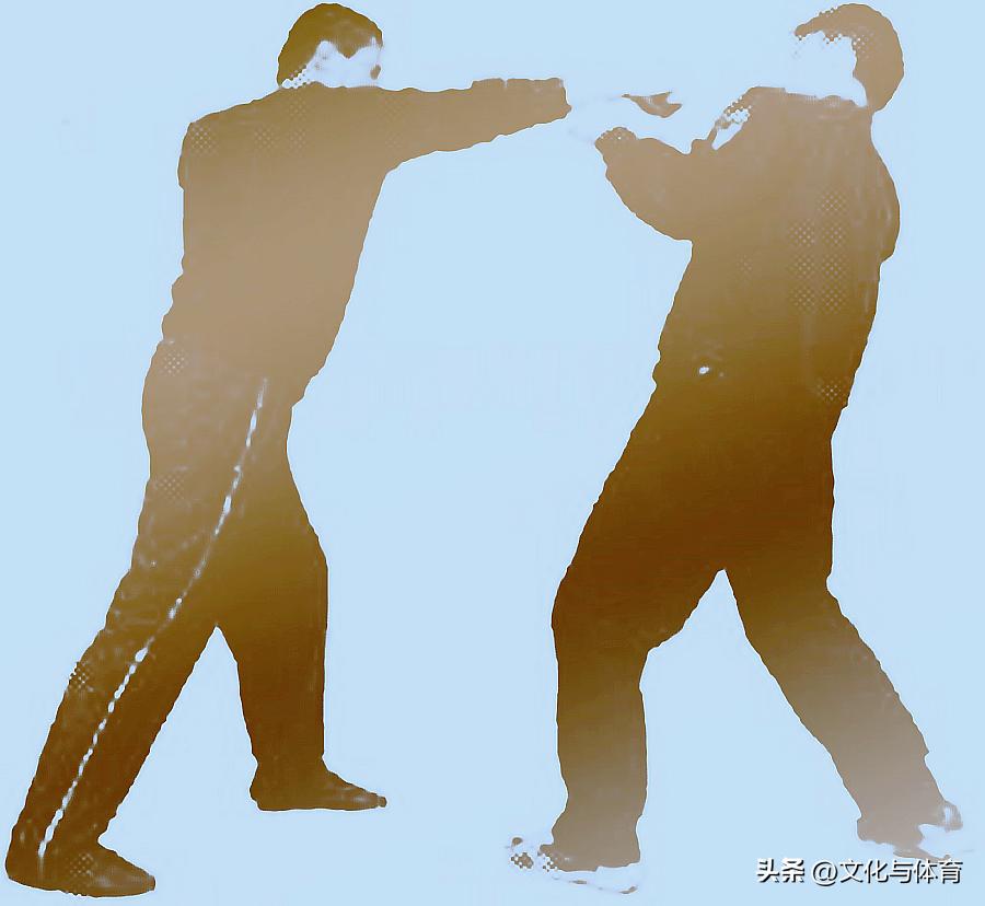 散手左右直拳教学,散手进步直拳