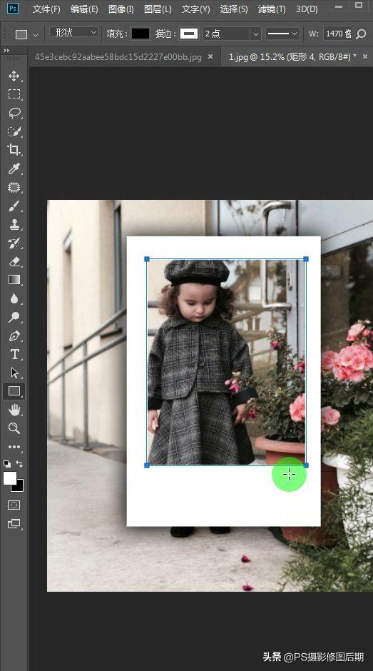 拍立得制作过程ps,超逼真的ps作图