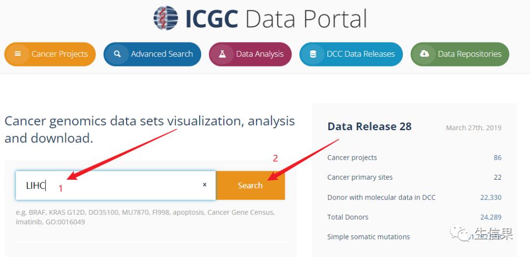 icgc数据库下载数据,icgc数据库下载