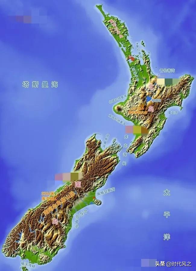 地球最孤独的大陆新西兰,最孤独的国家新西兰