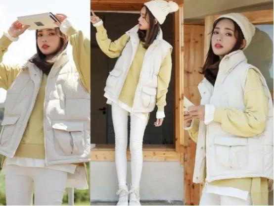 米白色羊剪绒大衣配什么裙子好看,米白色大衣秋冬怎么搭配好看