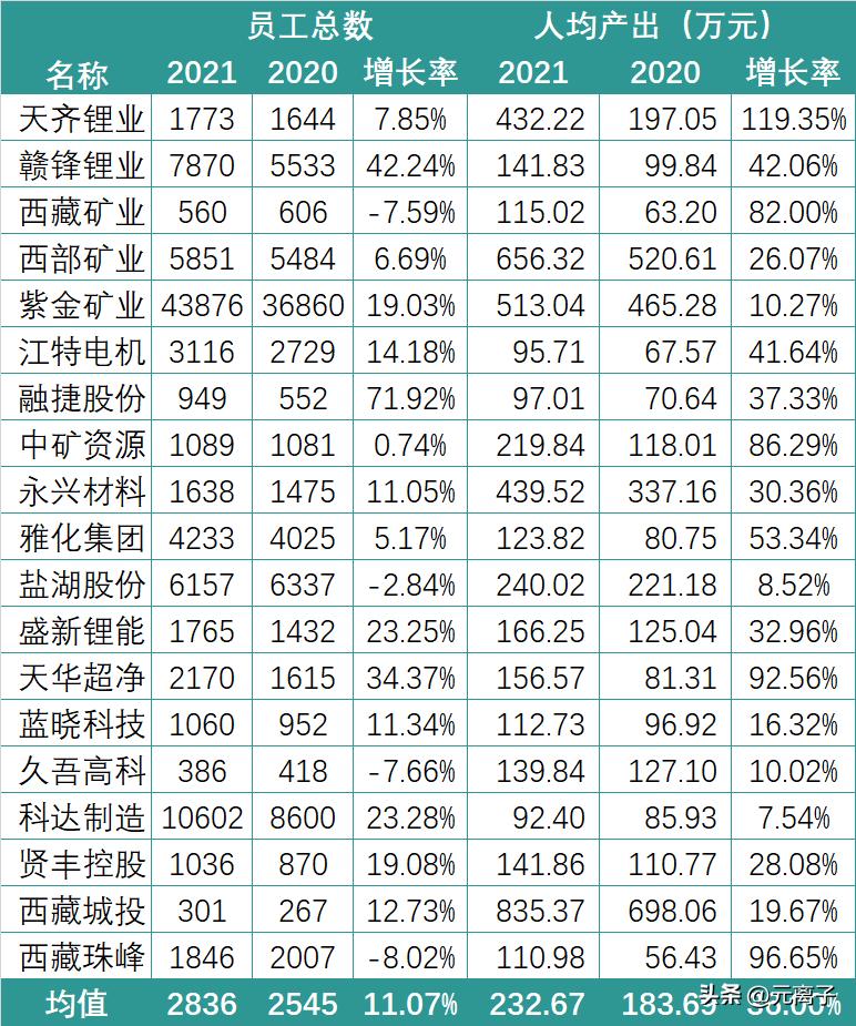 锂电企业薪资排名前十,锂电收入