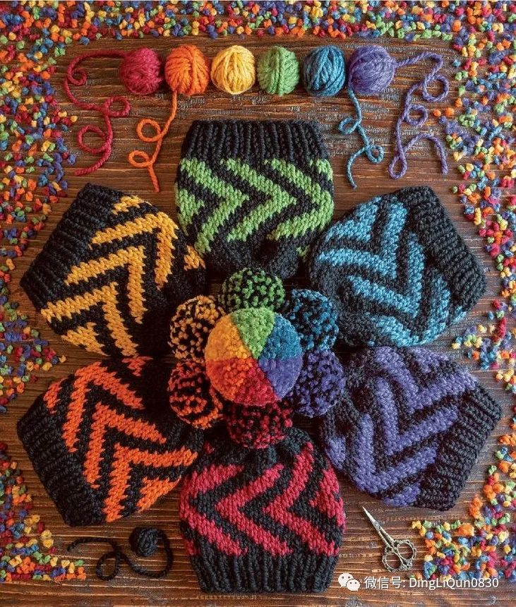 针织帽子花样大全视频,针织帽子创意