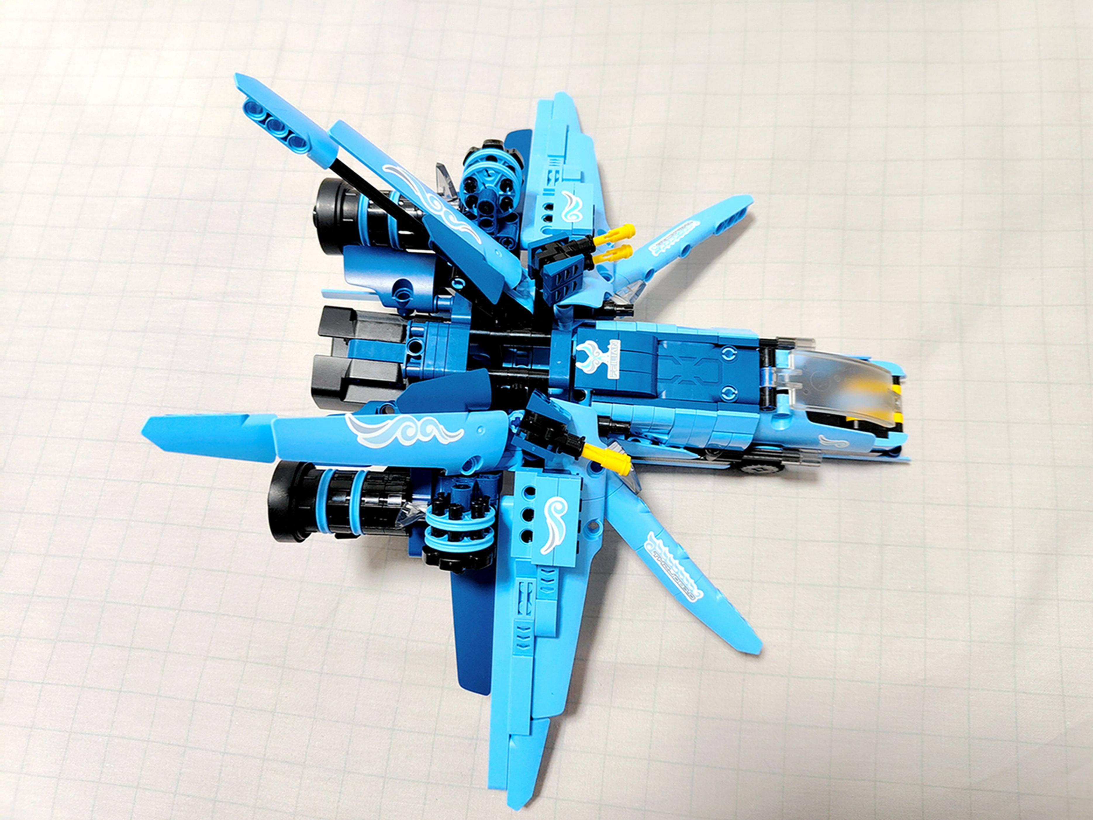 能变形态的积木,智能机器人积木体验