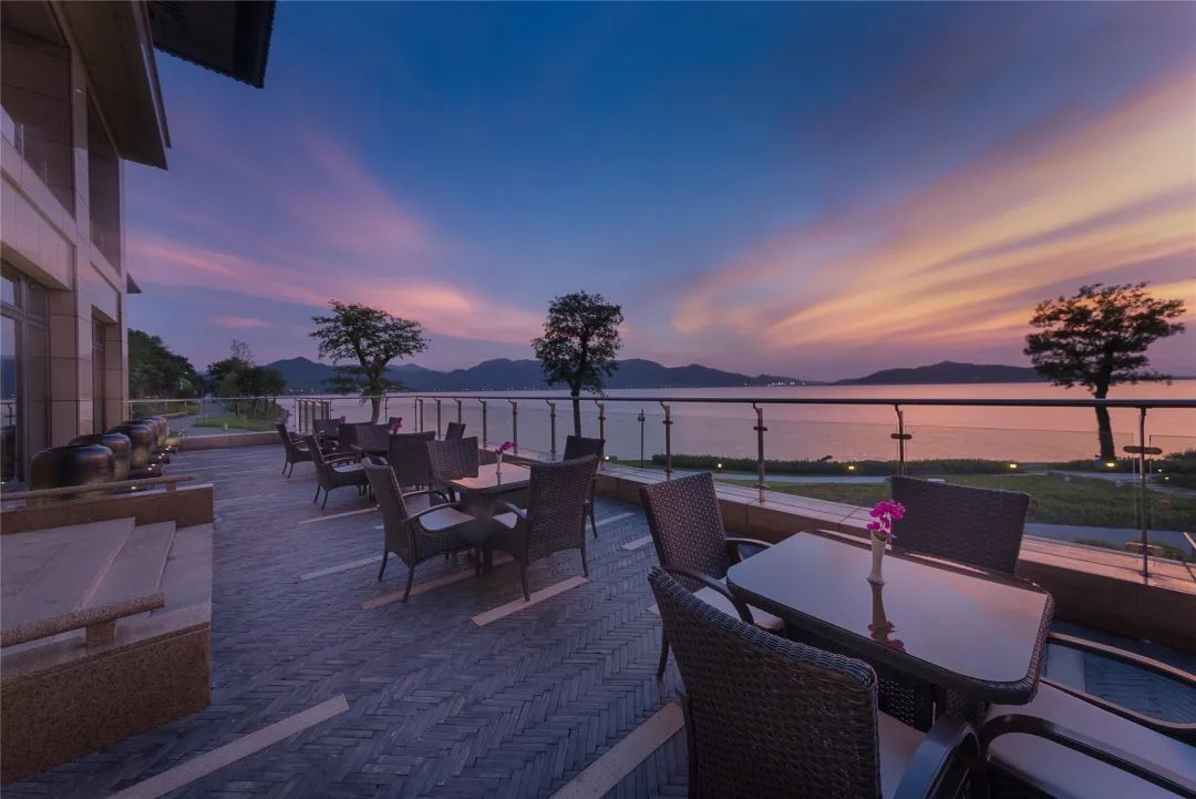 宁波东钱湖心宿福泉度假客舍,宁波东钱湖希尔顿酒店景观客房