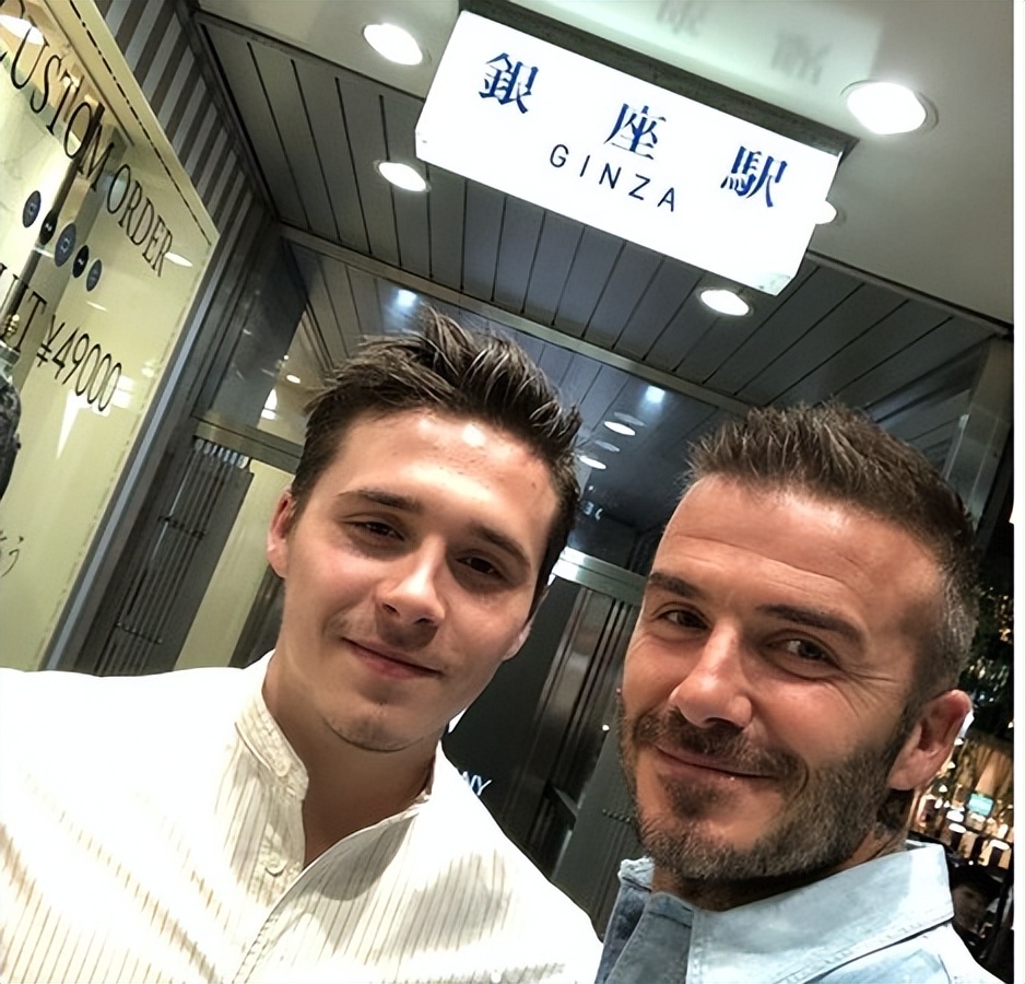 贝克汉姆年轻帅照机场,贝克汉姆帅气有型