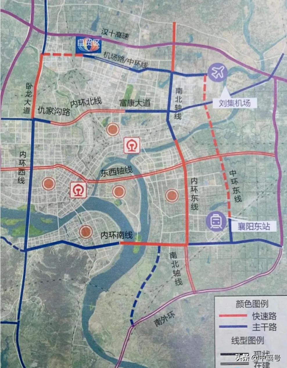 襄阳环线最新规划图,湖北襄阳三环规划图