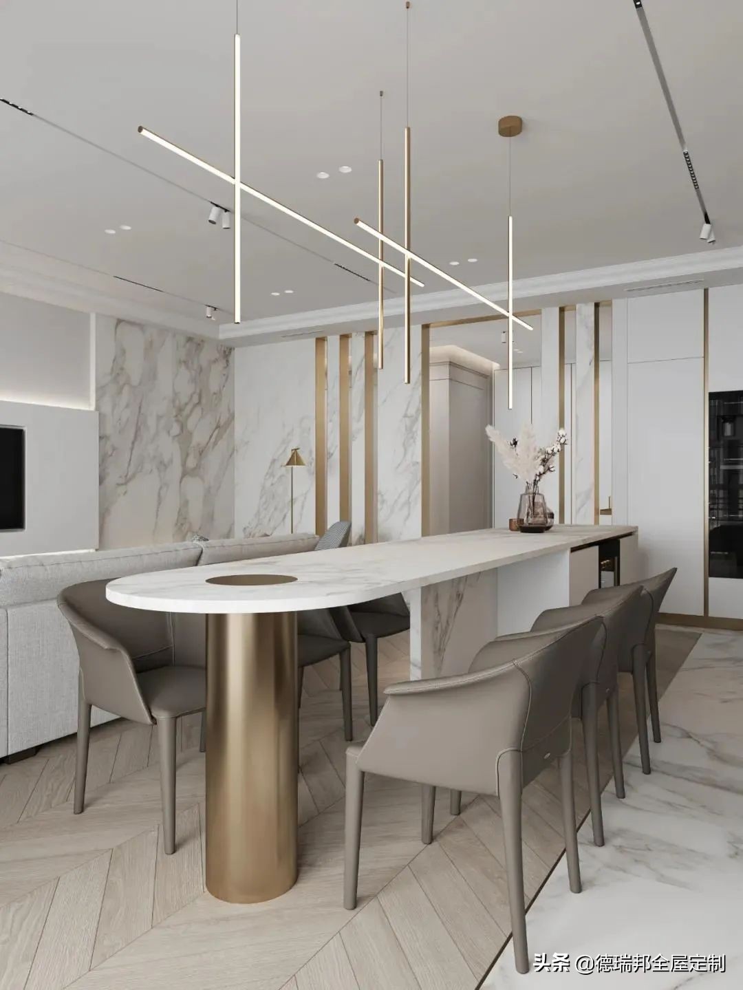 香槟金高级灰无处安放的低奢质感,轻奢风用香槟金还是玫瑰金