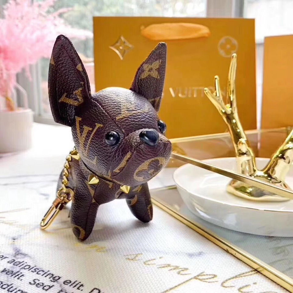 七夕礼物LV萌牛挂件小牛公仔钥匙扣包包挂件